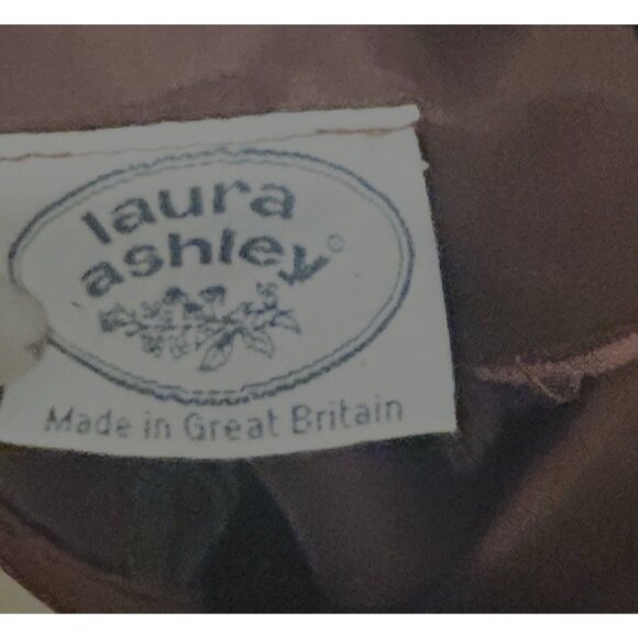 Laura Ashley Dress Womens Small Red Plaid Belted Vintage Prairie Cottagecore - Picture 3 of 13